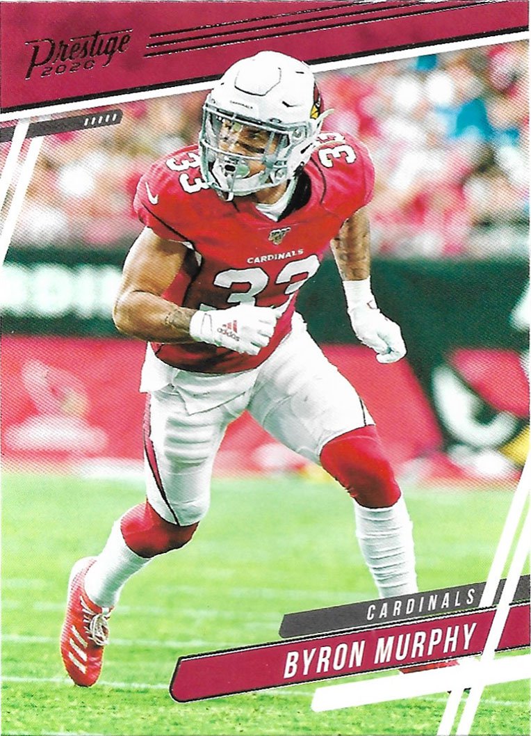 Byron Murphy 2020 Panini Prestige #47 Arizona Cardinals Football Card