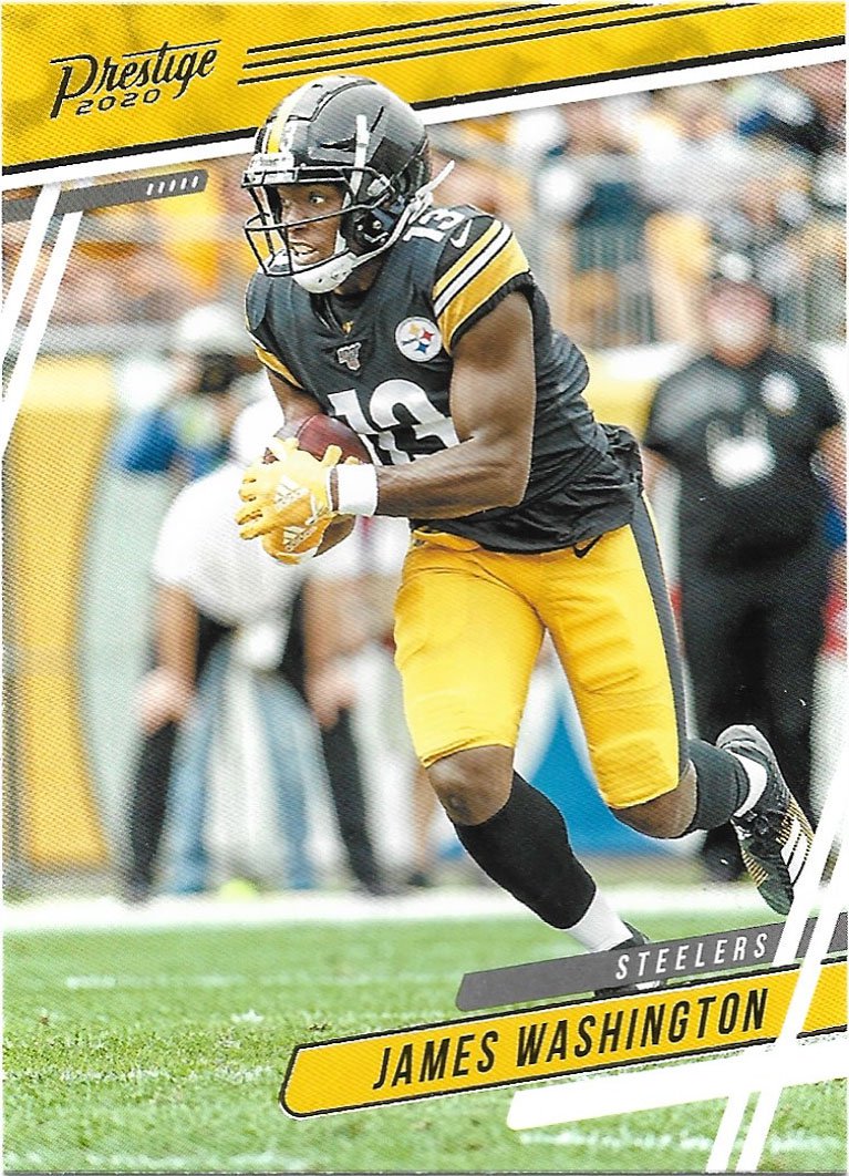 James Washington 2020 Panini Prestige 177 Pittsburgh Steelers Football