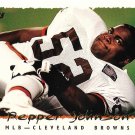 Pepper Johnson 1995 Topps #368 Cleveland Browns Football Card Pepper Johnson 1995 Topps #368 Cleveland Browns Football Card