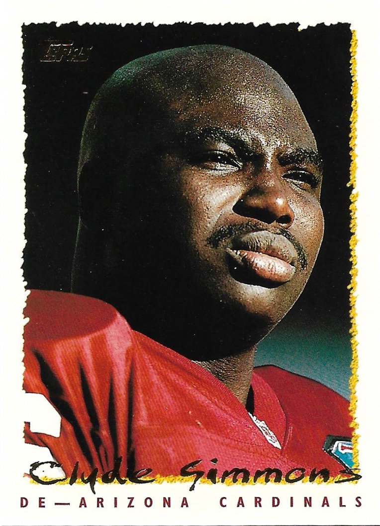 Joel Steed 1995 Topps Football Card #381 - Pittsburgh Steelers at