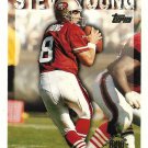 Steve Young 1995 Topps #424 San Francisco 49ers Football Card