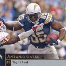 Antonio Gates 2009 Upper Deck #158 San Diego Chargers Football Card