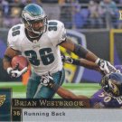 Brian Westbrook 2009 Upper Deck #143 Philadelphia Eagles Football Card