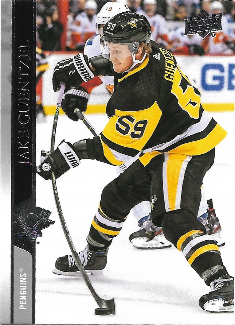 Jake Guentzel 202021 Upper Deck 139 Pittsburgh Penguins Hockey Card