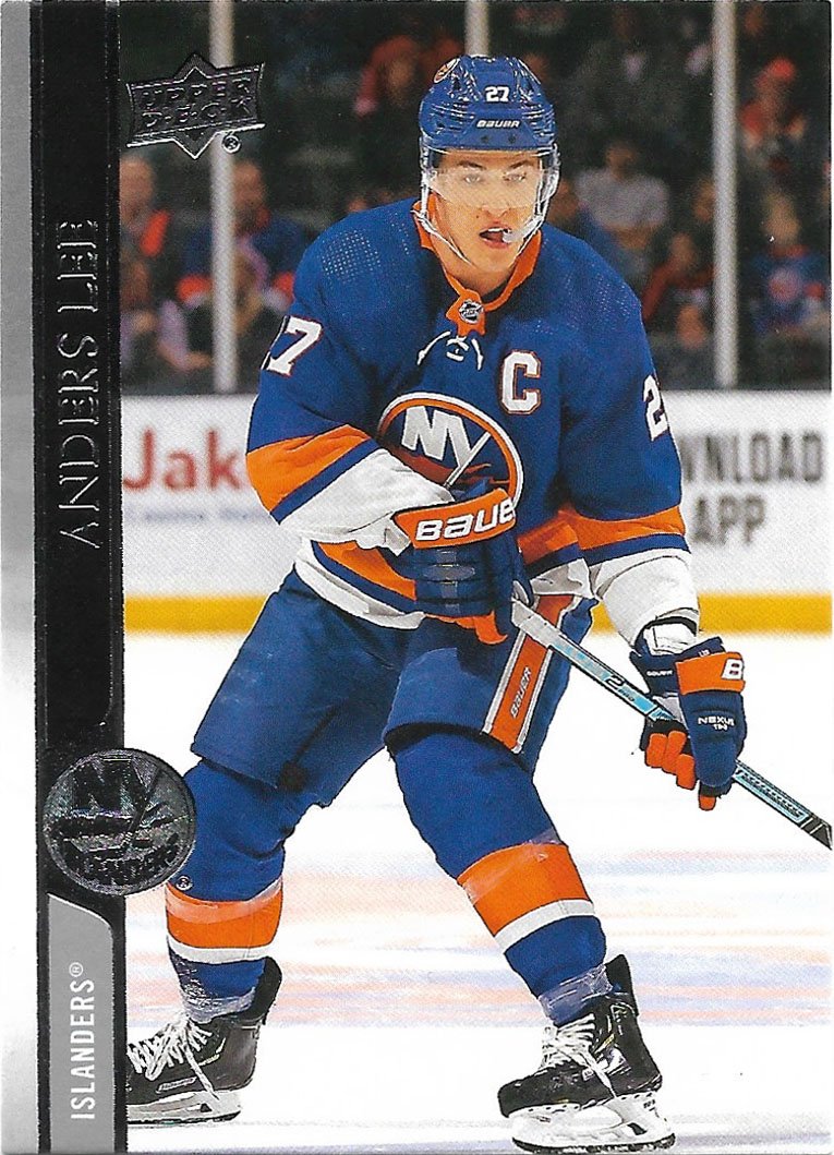 Anders Lee 2020-21 Upper Deck #116 New York Islanders Hockey Card