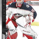 Elvis Merzlikins 2020-21 Upper Deck #55 Columbus Blue Jackets Hockey Card