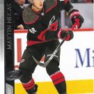 Martin Necas 2020-21 Upper Deck #34 Carolina Hurricanes Hockey Card