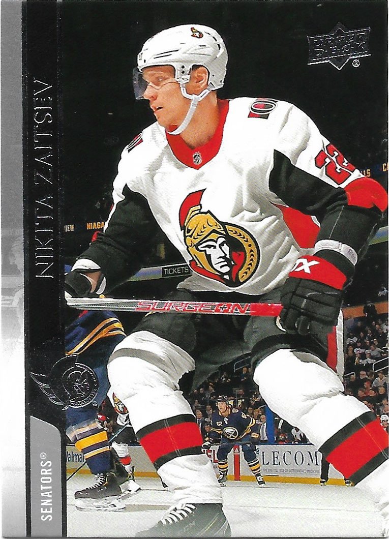 Nikita Zaitsev 2020-21 Upper Deck #132 Ottawa Senators Hockey Card