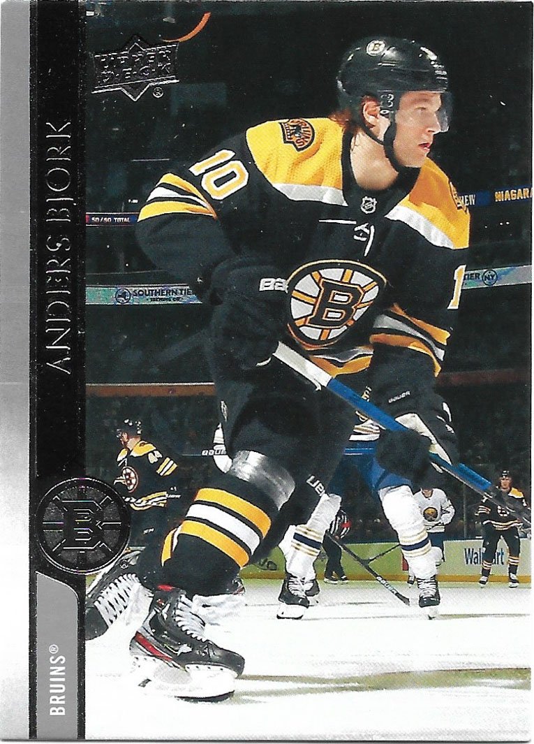 Anders Bjork 2020-21 Upper Deck #263 Boston Bruins Hockey Card
