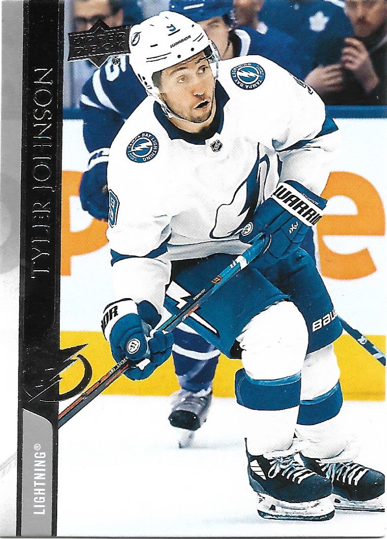 Tyler Johnson 2020-21 Upper Deck #410 Tampa Bay Lightning Hockey Card