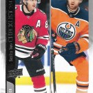 Patrick Kane, Leon Draisaitl 2020-21 Upper Deck #293 Blackhawks, Oilers Hockey Card