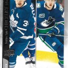Auston Matthews, Elias Pettersson 2020-21 Upper Deck #450 Maple Leafs, Canucks Hockey Card