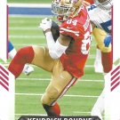 Kendrick Bourne 2021 Score #297 San Francisco 49ers Football Card