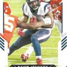 David Johnson 2021 Score #156 Houston Texans Football Card