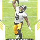 Diontae Johnson 2021 Score #116 Pittsburgh Steelers Football Card