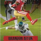 Brandon Aiyuk 2021 Panini Prestige Time Stamped #TS-BA San Francisco 49ers Football Card Brandon Aiyuk 2021 Panini Prestige Time Stamped #TS-BA San Francisco 49ers Football Card