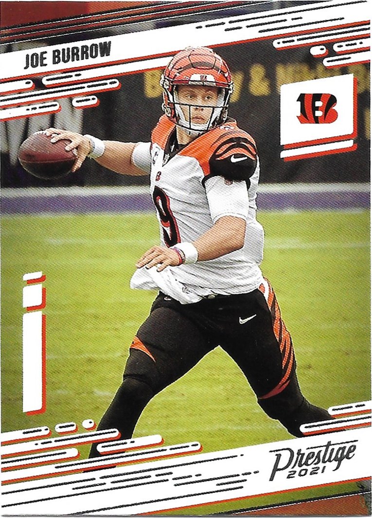 2021 Joe Burrow shops -- Panini Contenders #19 -- #'d 08/21 **VERY RARE**