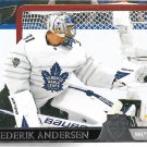 Frederik Andersen 2020-21 Upper Deck #688 Toronto Maple Leafs Hockey Card