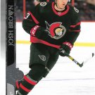 Josh Brown 2020-21 Upper Deck #596 Ottawa Senators Hockey Card