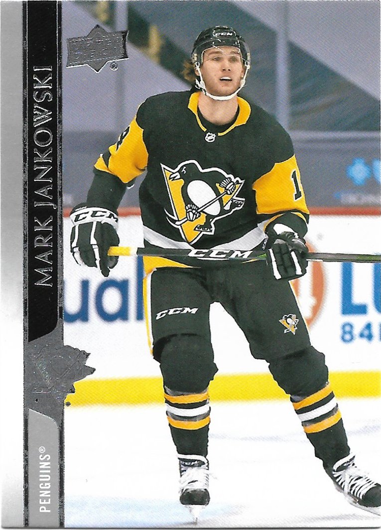 Mark Jankowski 2020-21 Upper Deck #610 Pittsburgh Penguins Hockey Card