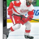 Givani Smith 2020-21 Upper Deck #548 Detroit Red Wings Hockey Card
