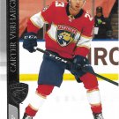 Carter Verhaeghe 2020-21 Upper Deck #561 Florida Panthers Hockey Card