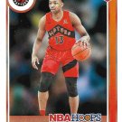 David Johnson 2021-22 NBA Hoops Rookie #222 Toronto Raptors Basketball Card