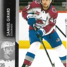 Samuel Girard 2021-22 Upper Deck #47 Colorado Avalanche Hockey Card