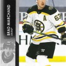 Brad Marchand 2021-22 Upper Deck #17 Boston Bruins Hockey Card