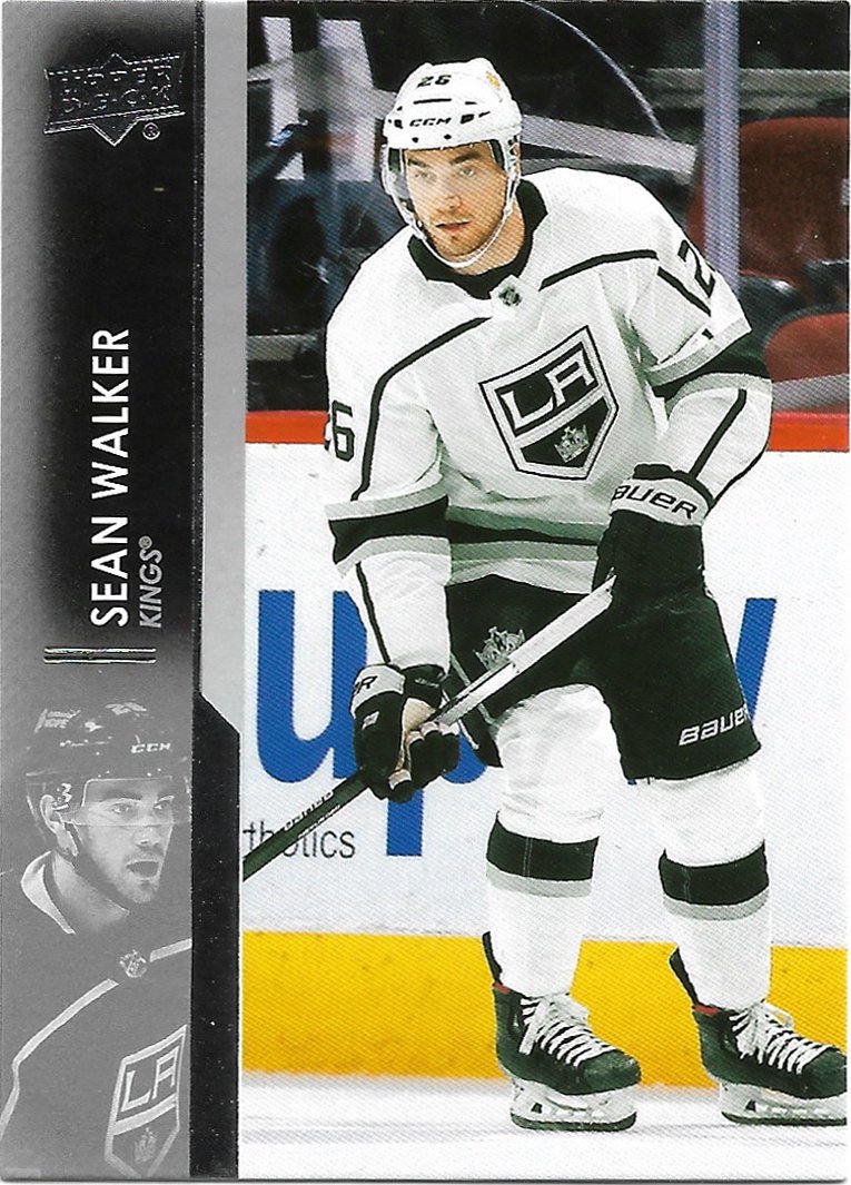 Sean Walker 2021-22 Upper Deck #87 Los Angeles Kings Hockey Card