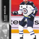 Blake Wheeler 2021-22 Upper Deck #198 Winnipeg Jets Hockey Card