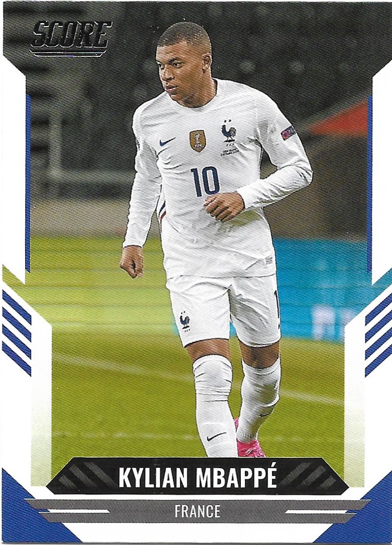 Kylian Mbappe 2021-22 Score FIFA #58 France Soccer Card