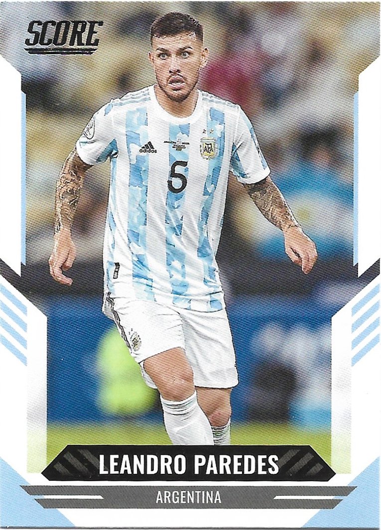 Leandro Paredes 2021 22 Score Fifa 65 Argentina Soccer Card 