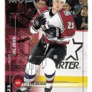Milan Hejduk 1998-99 Upper Deck MVP #55 Colorado Avalanche Hockey Card