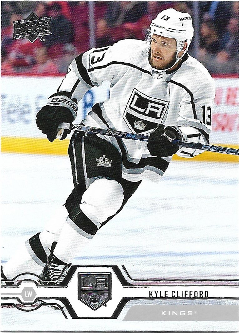 Kyle Clifford 2019-20 Upper Deck #152 Los Angeles Kings Hockey Card