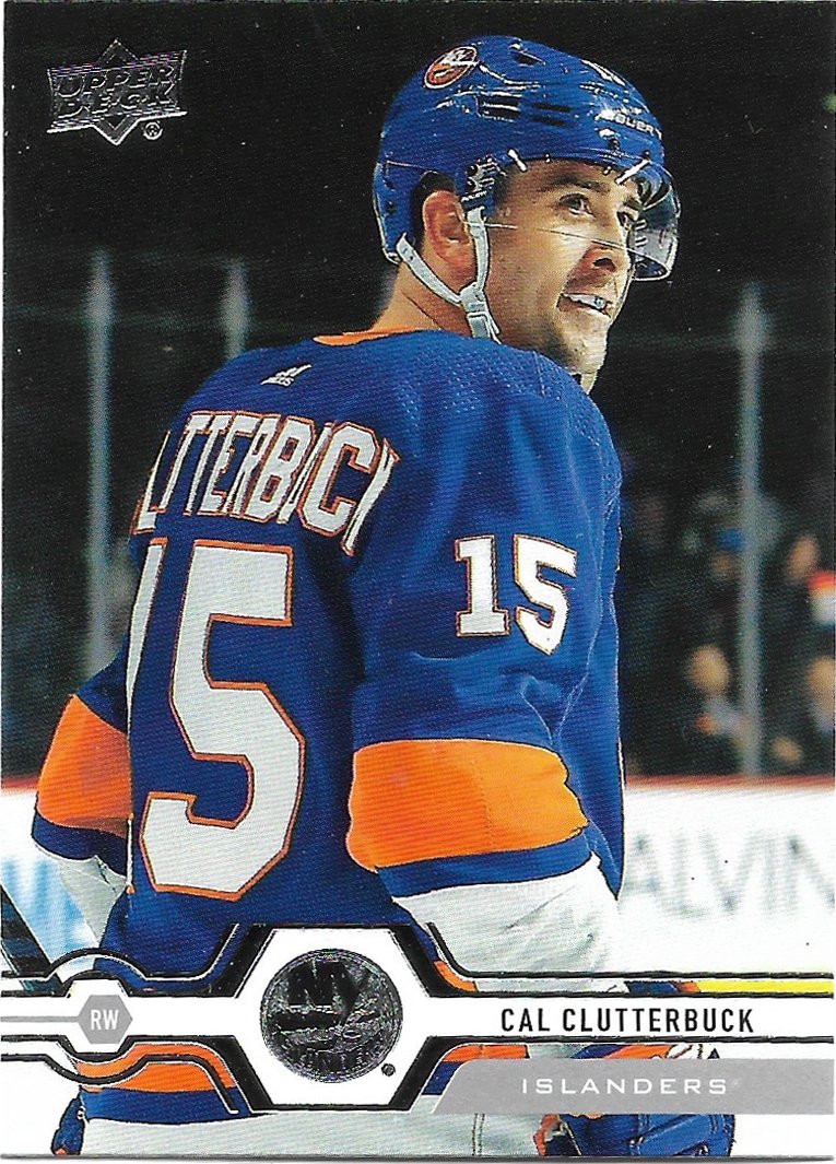 Cal Clutterbuck 2019-20 Upper Deck #94 New York Islanders Hockey Card
