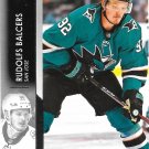 Rudolfs Balcers 2021-22 Upper Deck #393 San Jose Sharks Hockey Card