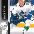 Brock Boeser 2021-22 Upper Deck #423 Vancouver Canucks Hockey Card