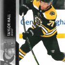 Taylor Hall 2021-22 Upper Deck #266 Boston Bruins Hockey Card