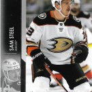 Sam Steel 2021-22 Upper Deck #256 Anaheim Ducks Hockey Card