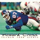 Howard Cross 1995 Topps #118 New York Giants Football Card