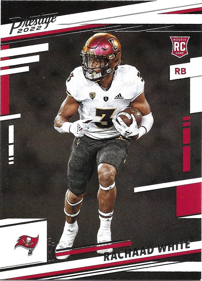 Rachaad White 2022 Panini Prestige Rookie #346 Tampa Bay Buccaneers ...