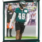 Kennedy Brooks 2022 Score Rookie #344 Philadelphia Eagles Football Card
