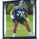 Evan Neal 2022 Score Rookie #320 New York Giants Football Card