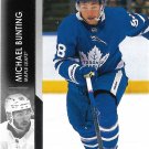 Michael Bunting 2021-22 Upper Deck #641 Toronto Maple Leafs Hockey Card