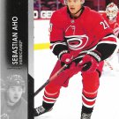 Sebastian Aho 2021-22 Upper Deck #32 Carolina Hurricanes Hockey Card