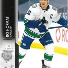 Bo Horvat 2021-22 Upper Deck #175 Vancouver Canucks Hockey Card