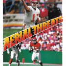 Steve DeBerg, Stephone Paige 1991 Upper Deck #32 Kansas City Chiefs Football Card