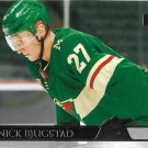Nick Bjugstad 2020-21 Upper Deck #566 Minnesota Wild Hockey Card
