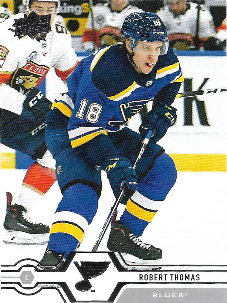 Robert Thomas 2019-20 Upper Deck #120 St. Louis Blues Hockey Card
